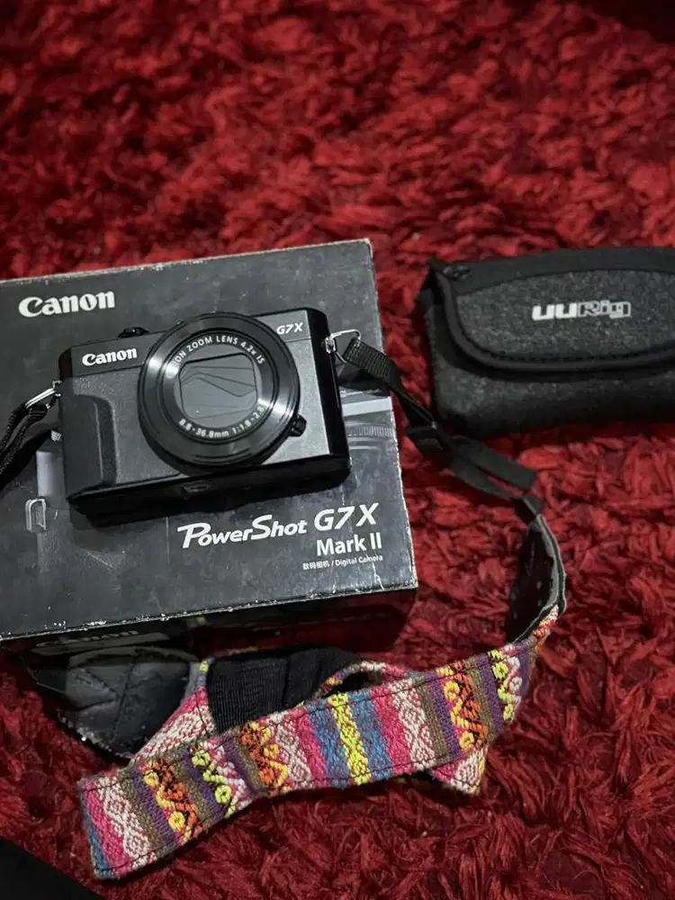 Camera canon G7X Mark II