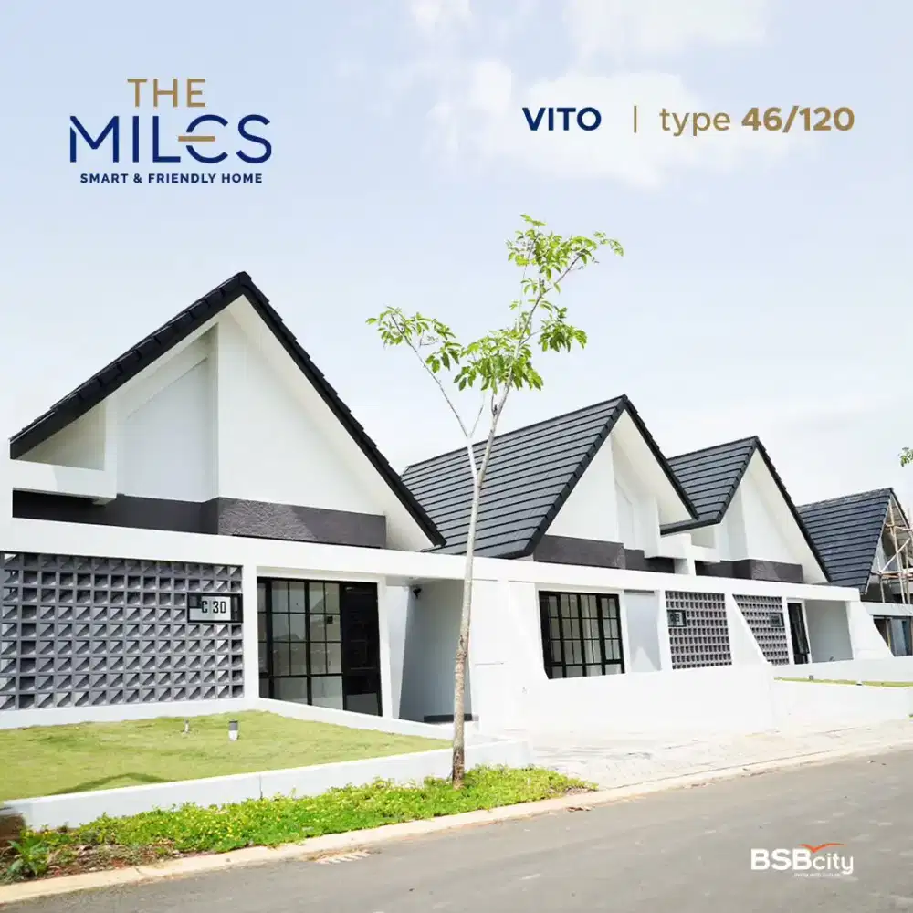 Rumah dijual di THE MILES SMARTHOME BSB SEMARANG