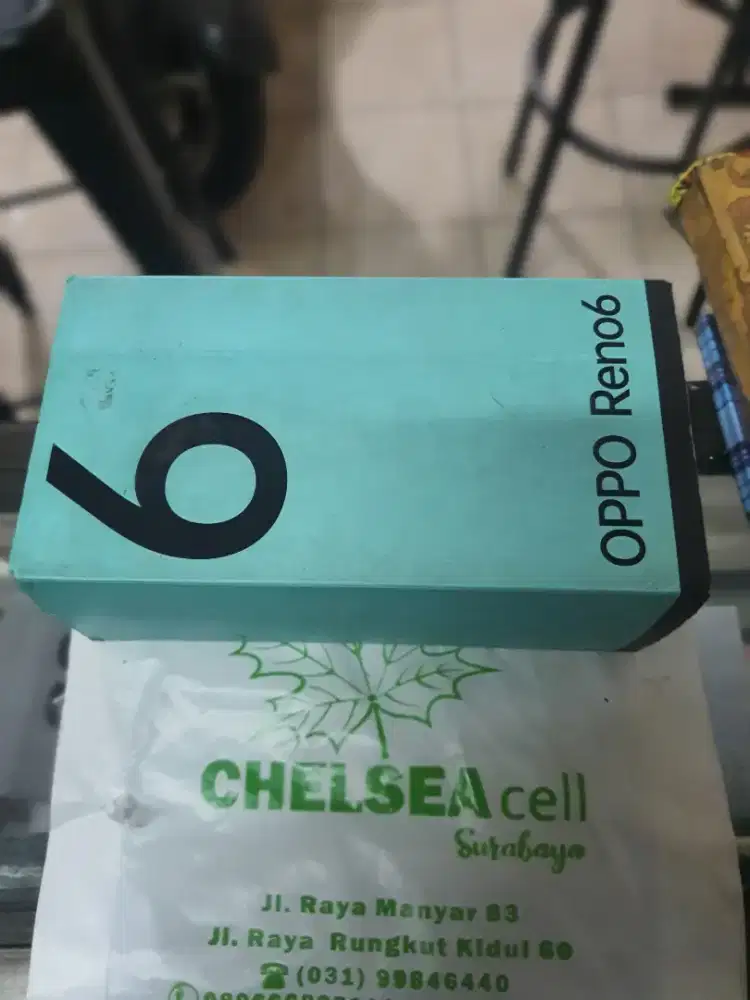 Murah hp oppo Reno 6 8/128 lkp, bs TT