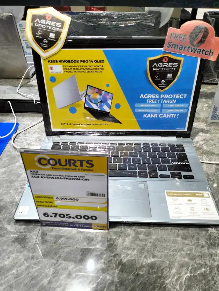 Cicilan laptop Asus bebas 1x cicilan