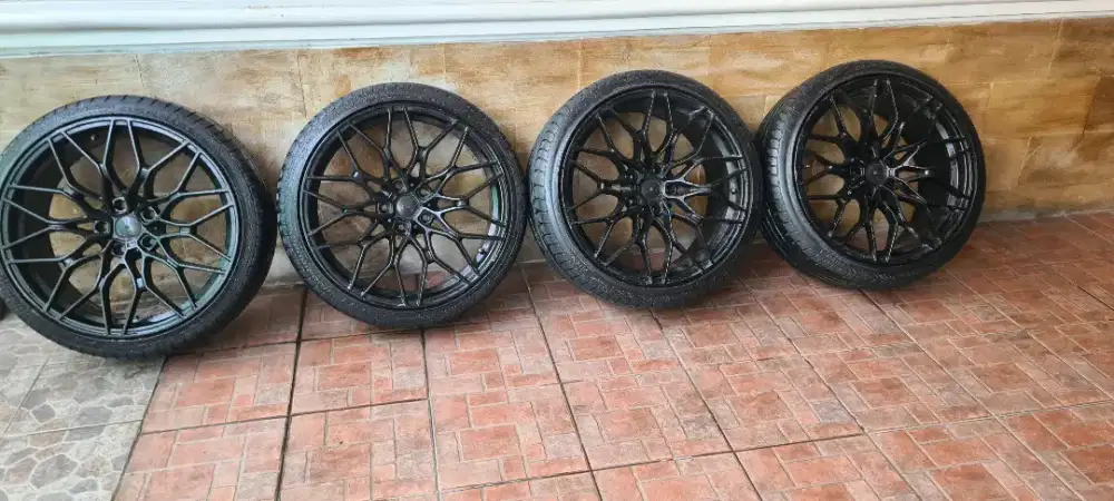 VELG BMW HSR BURAKKU + BAN