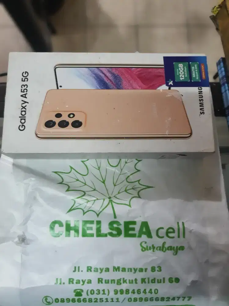 Murah hp samsung A53 5G 8/256 lkp bs TT