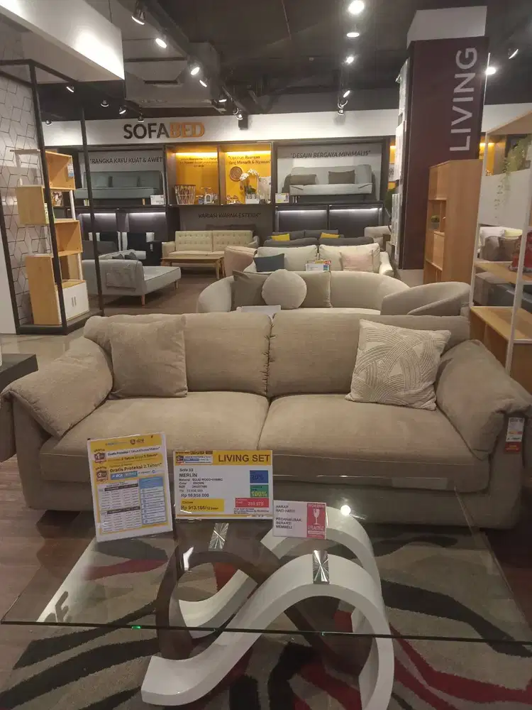 Sofa minimalis dapatkan dengan promo home credit