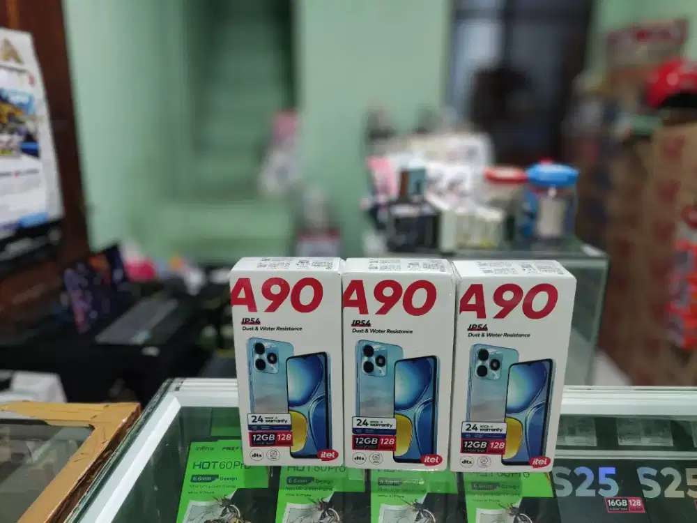 Itel a90 4/128 GB Garansi Resmi 2 Tahun