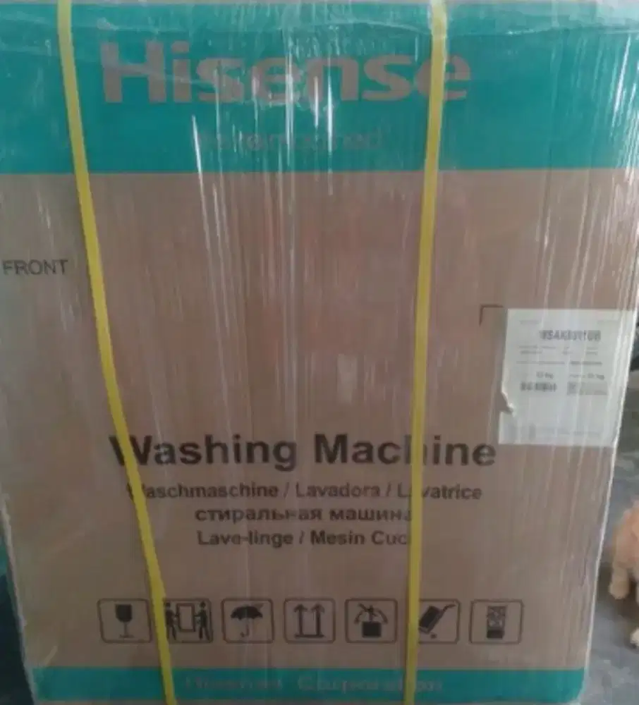 Mesin cuci hisense 2 tabung 8kg