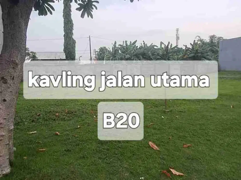 ♥️harga nego♥️ kavling nol jalan B20 citra garden