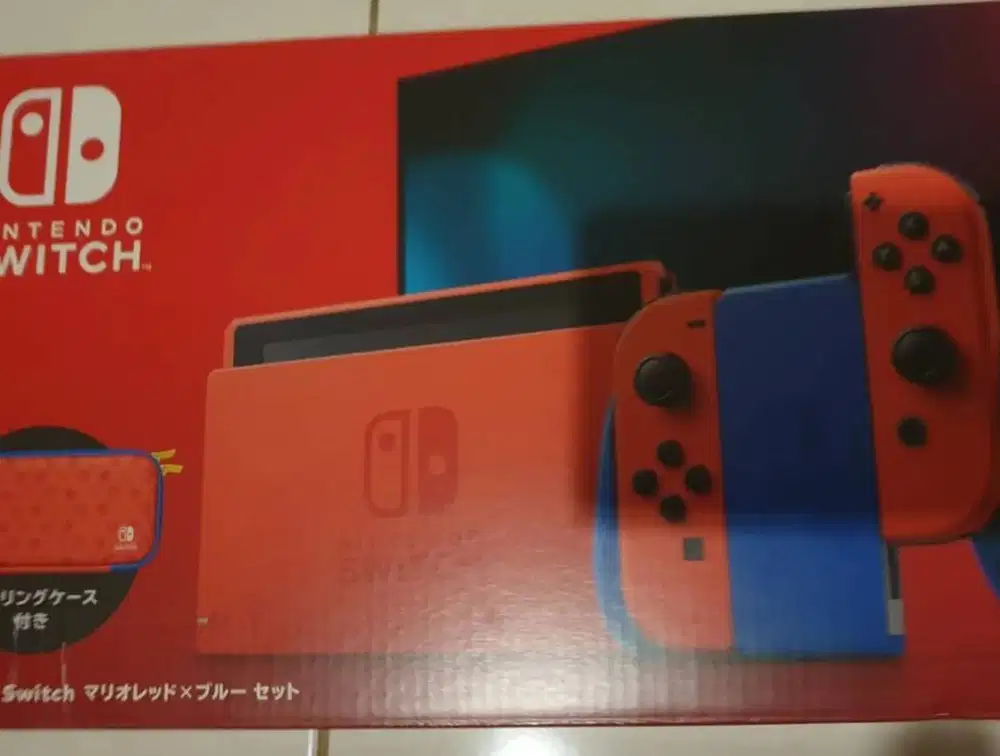 Nintendo switch V2 mario edition
