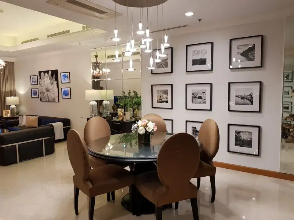 Dijual Apartemen Kempinski Best view 2BR Uk153m² Furnished Elegant  at Jakarta Pusat