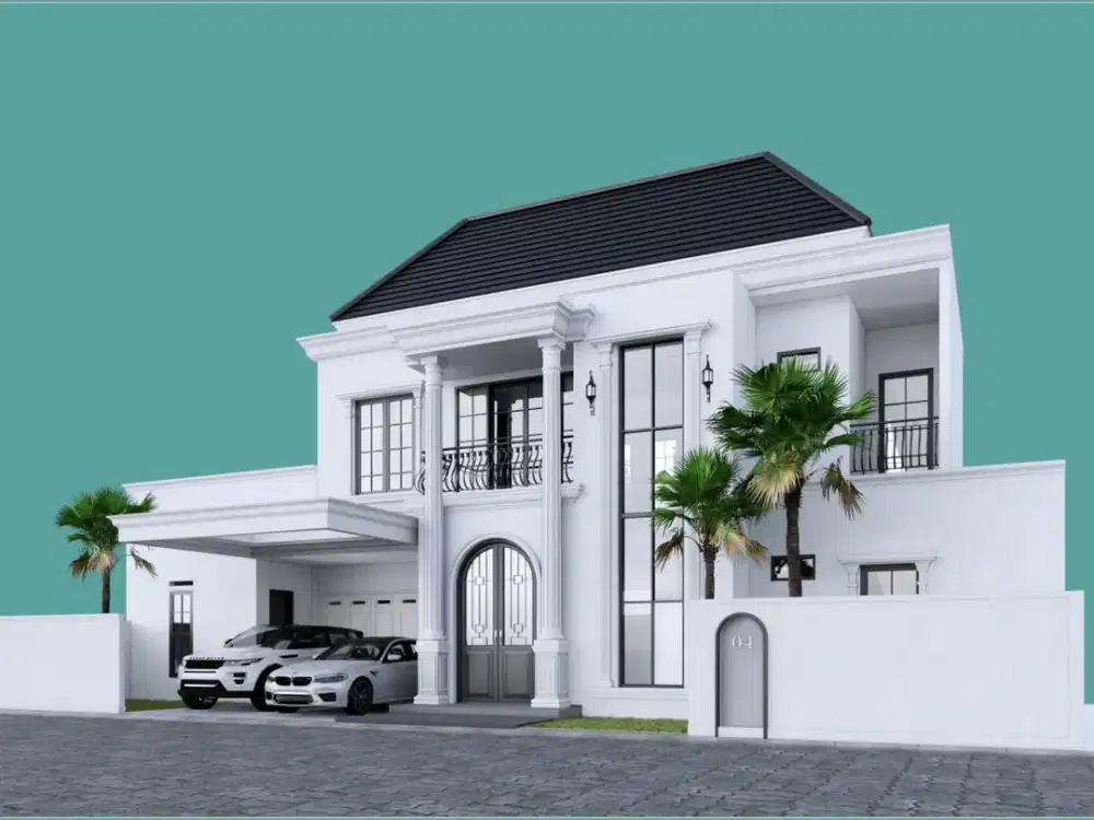 RUMAH MEWAH JOGJA DALAM CLUSTER PREMIUM AMERICAN CLASSIC GAMPING