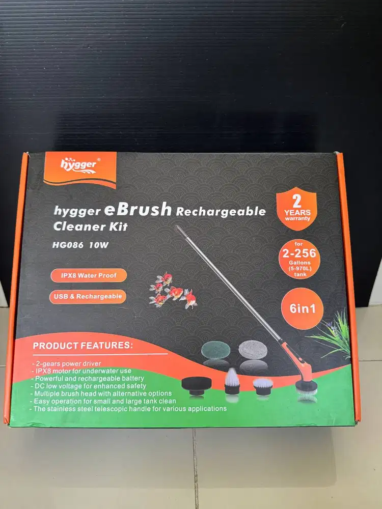 Hygger Pembersih Aquarium Electric HG086 10W IPX8 Waterproof