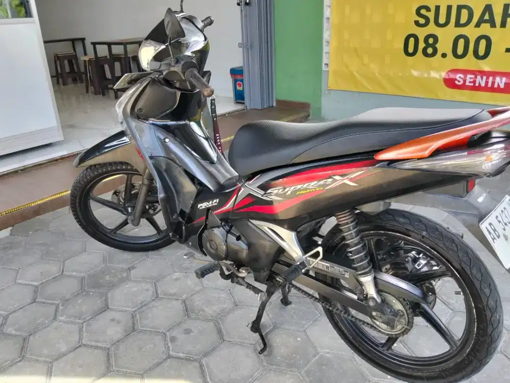 Honda Supra x helm in tahun 2013