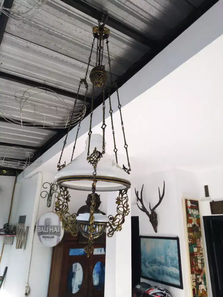 Lampu katrol antik original