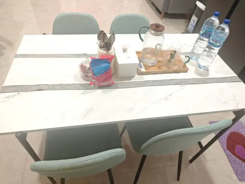 Jual set meja makan cantik murah !