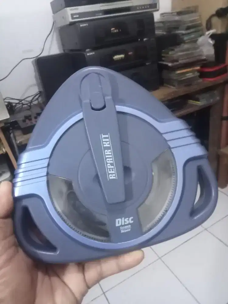 Alat penghilang baret CD disc