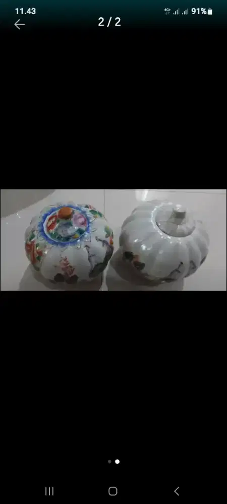 Guci labu keramik asli kuno