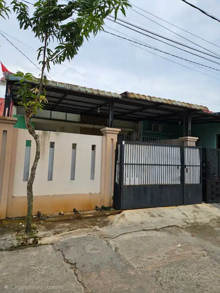Rumah strategis di taman raya tahap 5, batam center