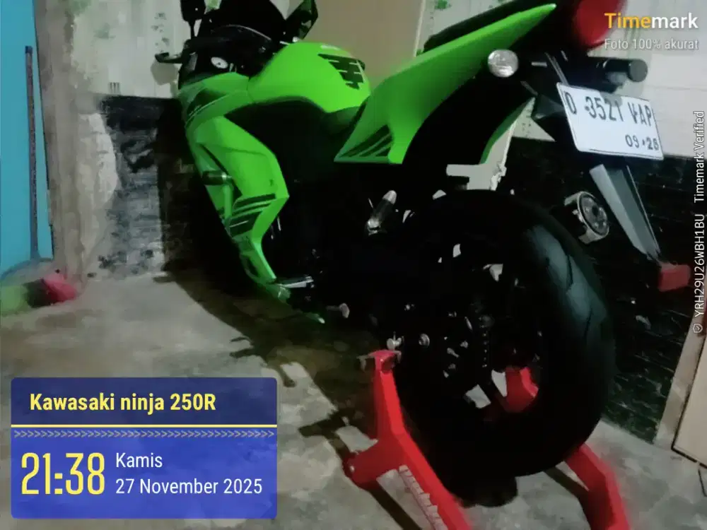Kawasaki ninja 250R SE , barang Antik mulus, mesin Adem