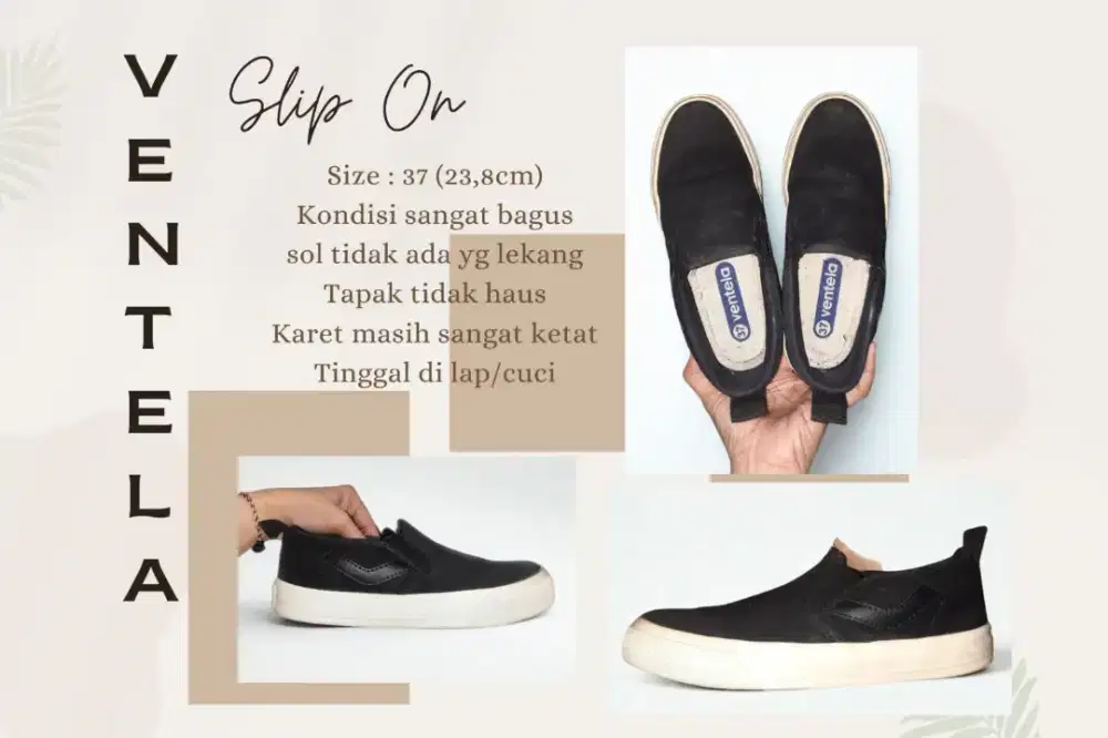 Preloved Ventela Slip On