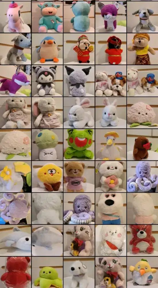 Boneka impor Singapore lucu (preloved)