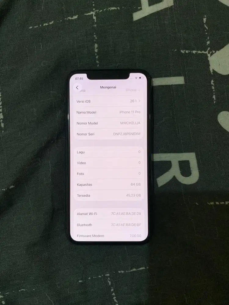 iPhone 11 pro 64gb