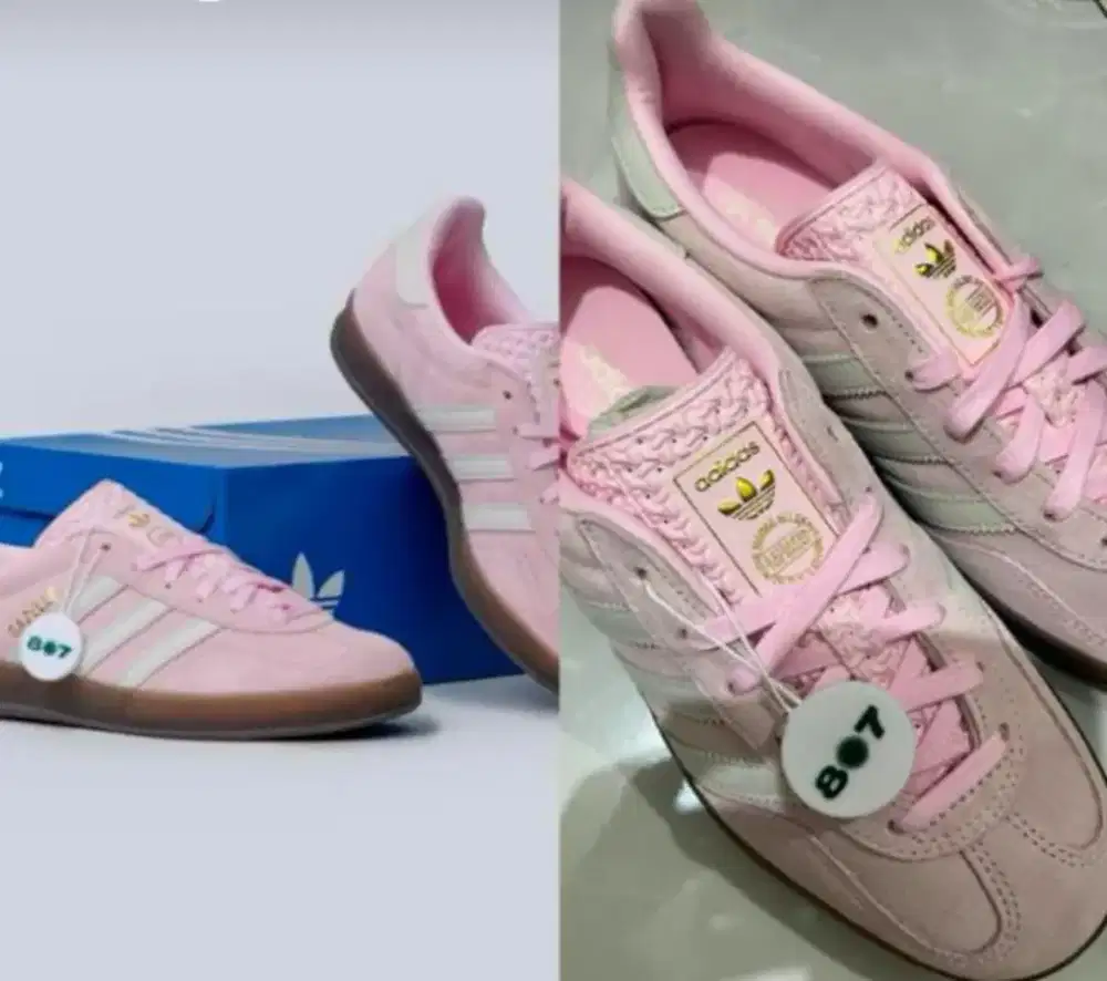 sepatu pink adidas