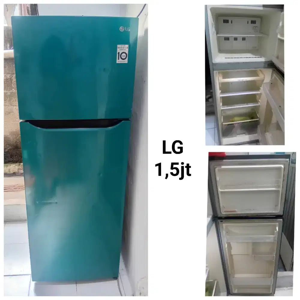 Kulkas LG bekas bergaransi