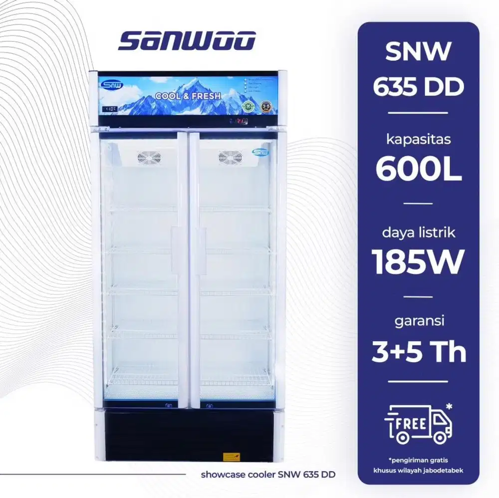 CHILLER KAPASITAS 600L FOR SALE