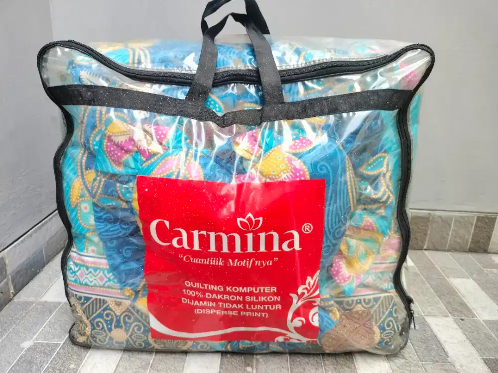 Jual Bedcover & Sprei 180x200 (bekas) Merk Carmina