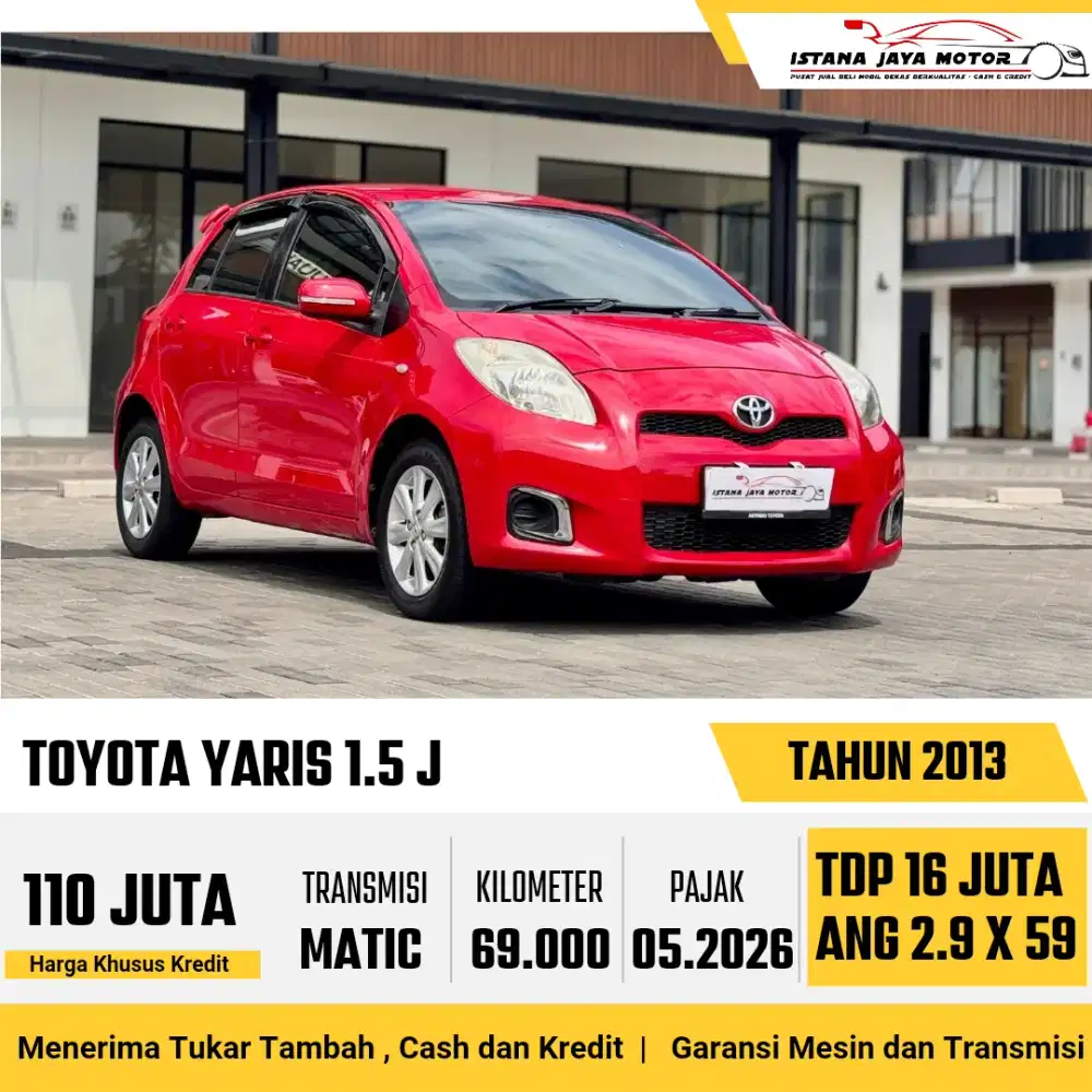 TOYOTA YARIS 1.5 J AT 2013