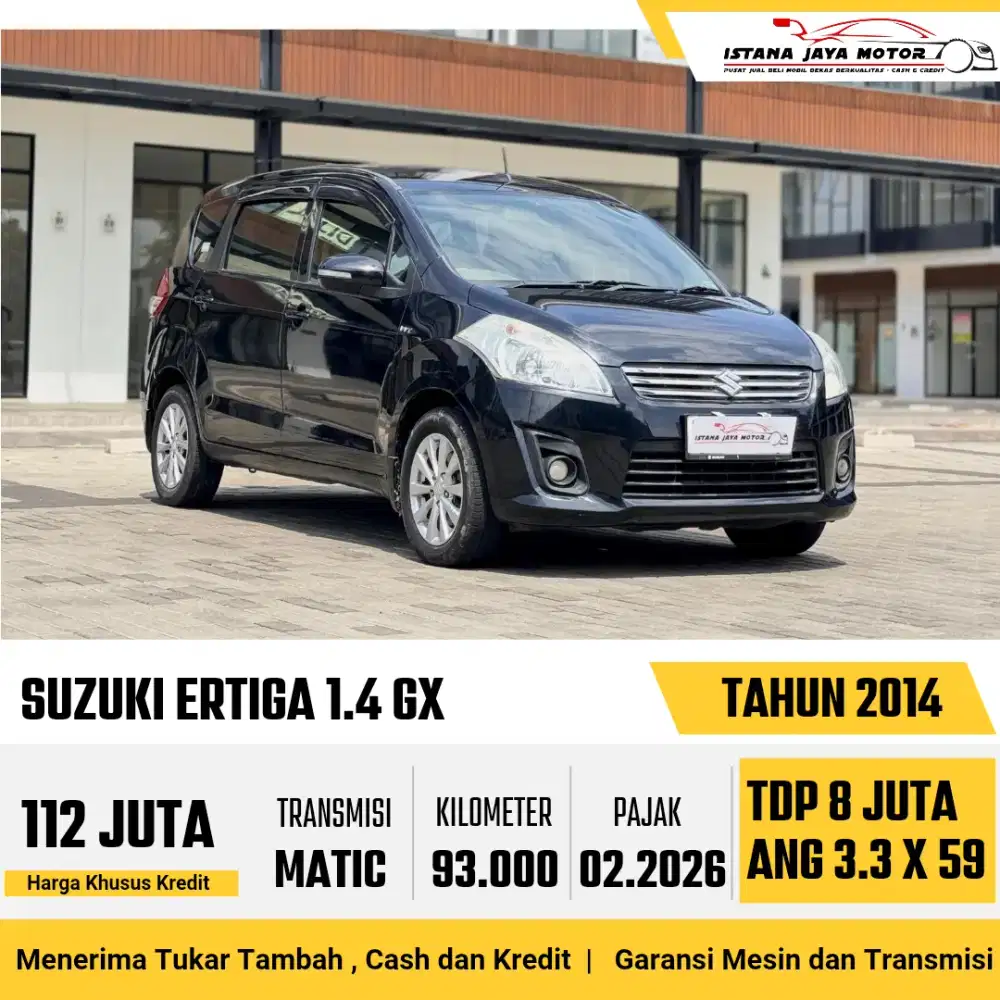 SUZUKI ERTIGA 1.4 GX AT 2014