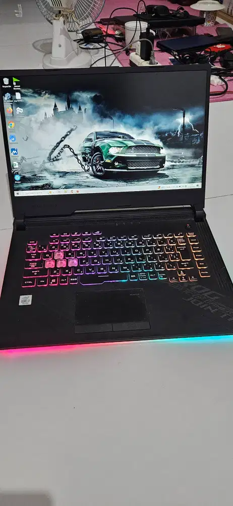 ASUS ROG G512LV i7 10750H Boost Clock 5Ghz (minus GPU RTX2060 Mati)