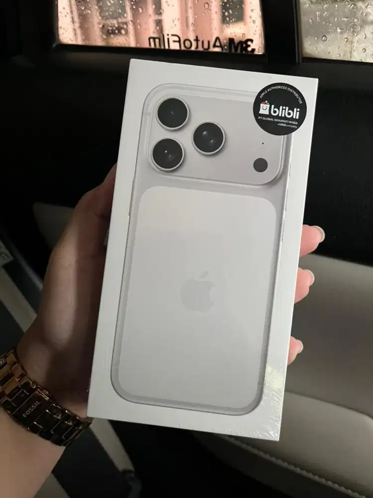 Iphone 17 pro 256 silver segel new baru