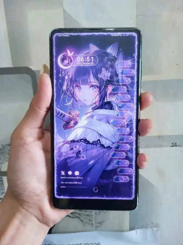 REDMI MI MIX 2 ram 6/128 nominus hp flagship spek gaming snap845 game