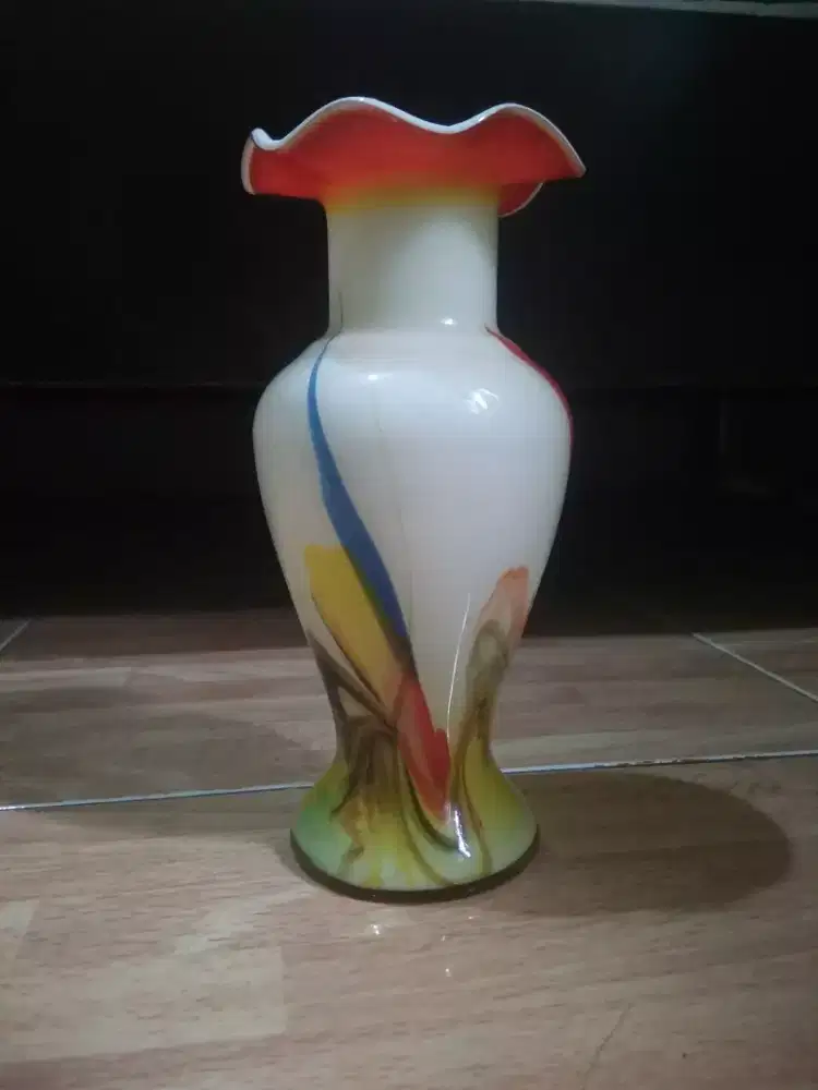 Vas antik kristal murano