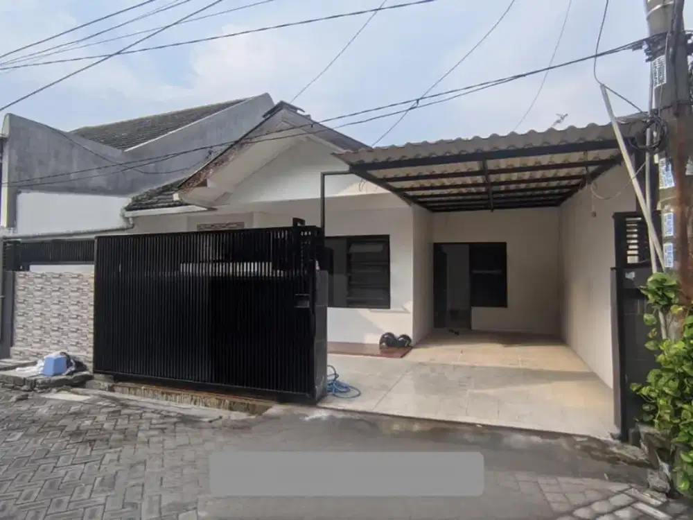 ‼️DIBAWAH HARGA PASARAN‼️   Rumah BARU RENOVASI di Perumahan Griya Kebraon Karang Pilang Wiyung Surabaya.