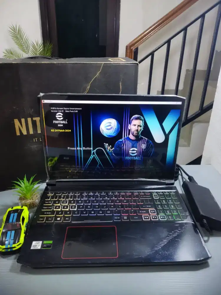 Laptop Gaming Acer Nitro Core i7 RAM 16Gb SSD 512Gb DUAL VGA GTX