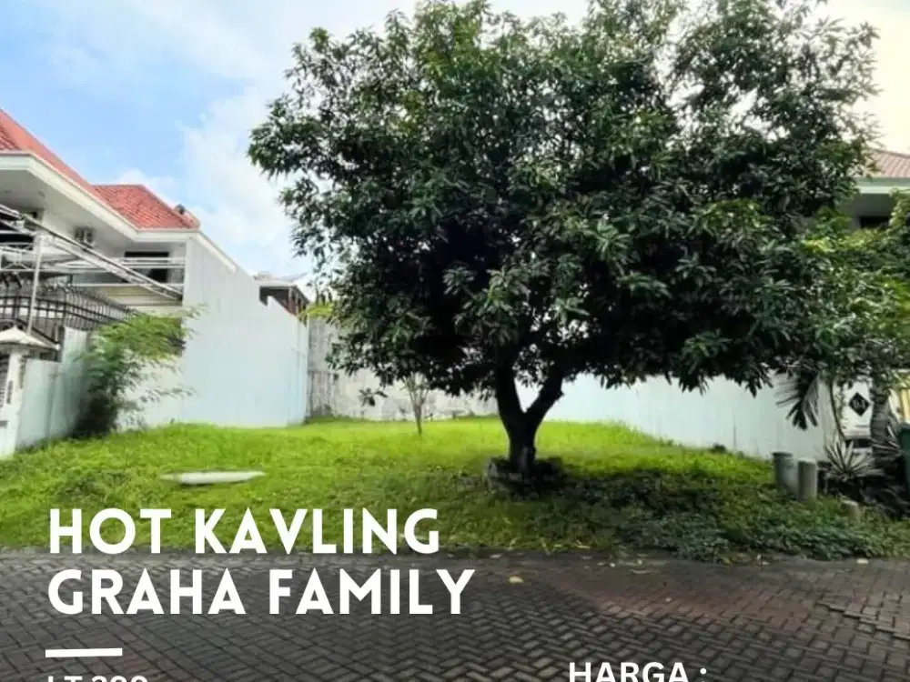 TERMURAH JARANG ADA HOT LISTING Kavling GRAHA FAMILY BENTUK KOTAK