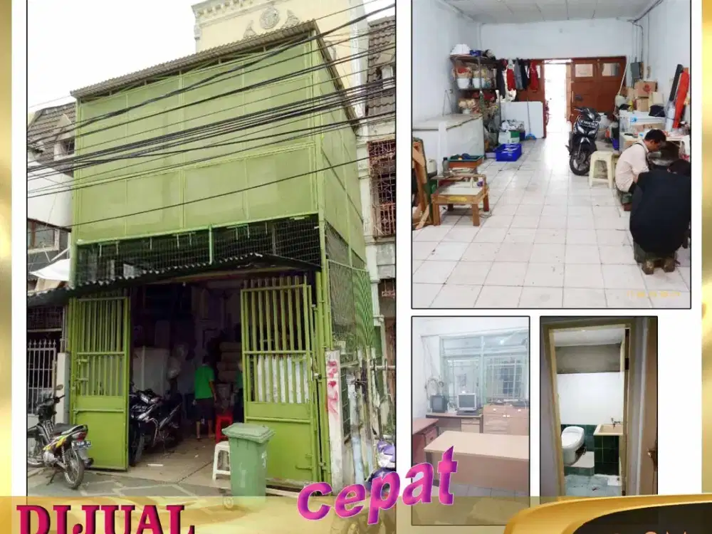 DIJUAL RUKO 3 Lantai di Taman Ratu Duri Kepa - Jakarta Barat