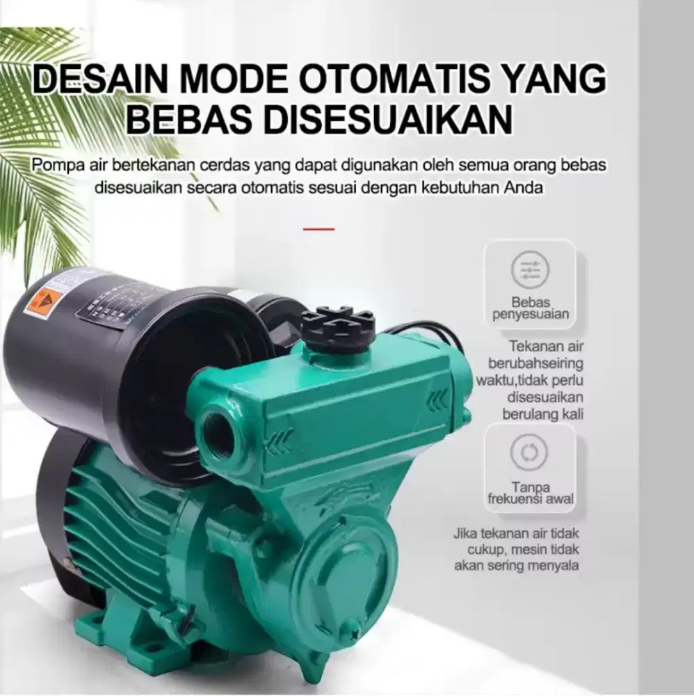 Mesin pompa air pendorong booster pump