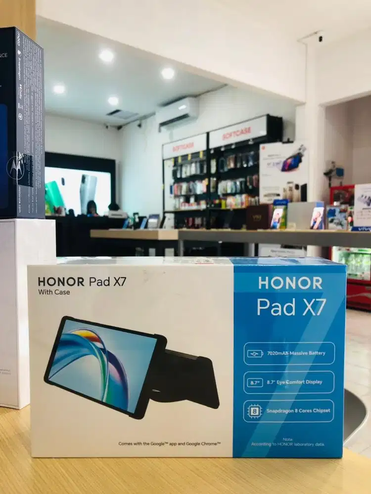 PROMO TAB MULTIFUNGSI!! HONOR PAD X7 8,7 ~ RAM 4/128GB FREE CASE