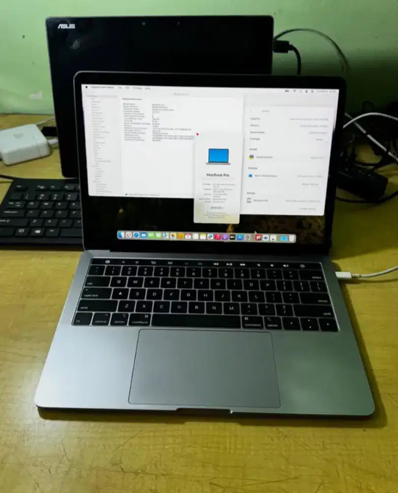 MACBOOK PRO 2018 TOUCHBAR CORE I5 TWO THUNDERBOLT 3 PORTS