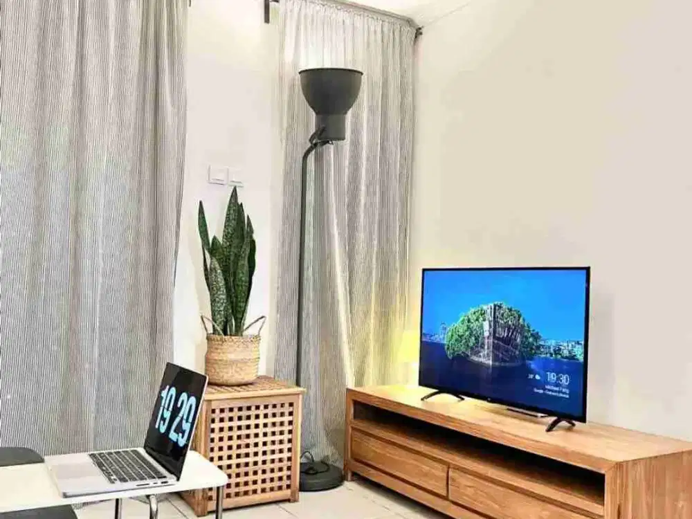 Sewa Apartemen Sudirman Park 1 Bedroom Full Furnished