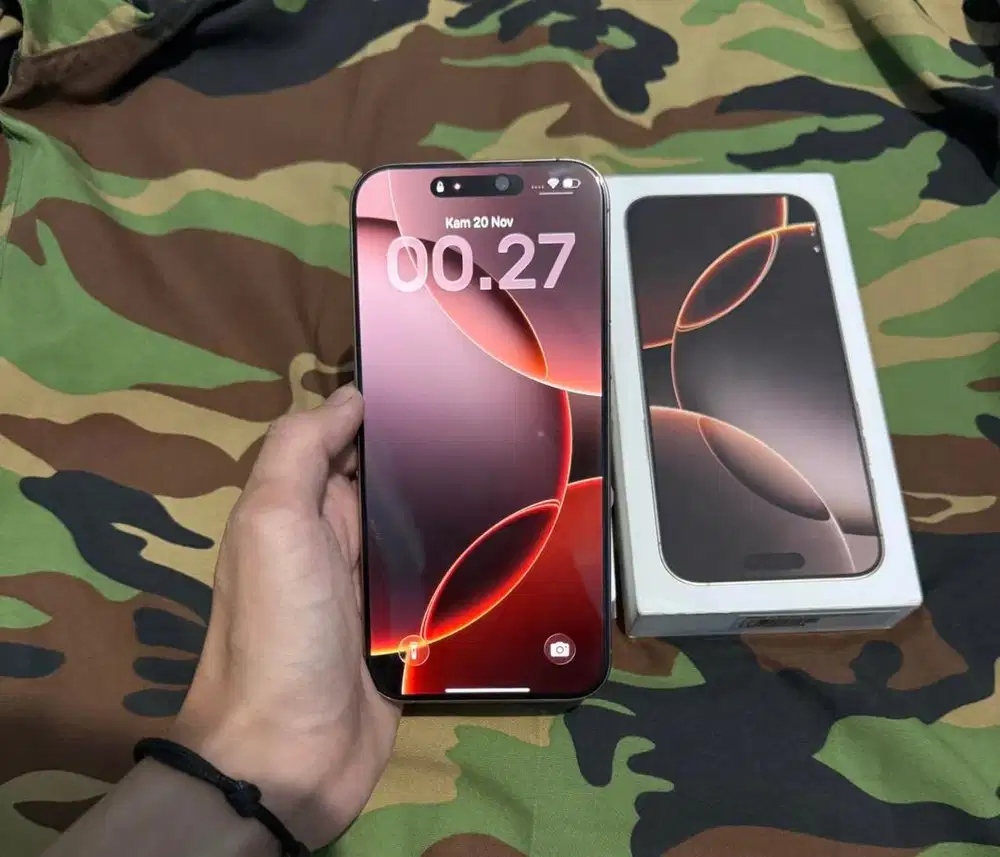 Iphone 16 Pro Max 256 Ibox Mulus 100%