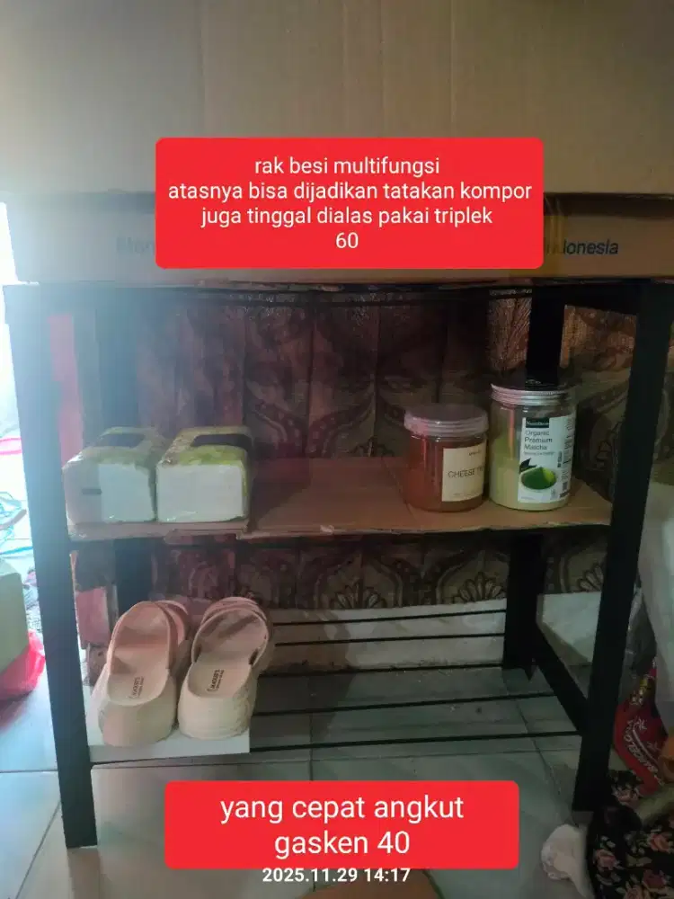 Rak besi multifungsi