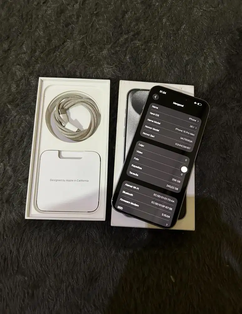 Iphone 15pro max 256gb ibox