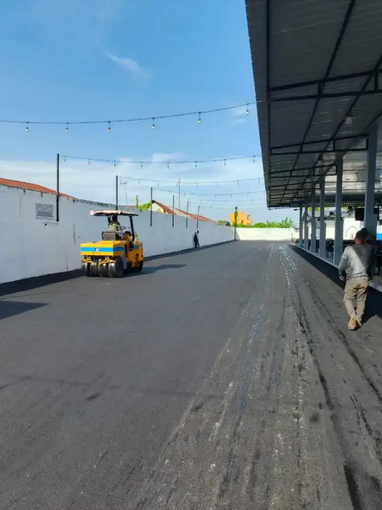 Jasa pengaspalan hotmix Medan dan sekitarnya