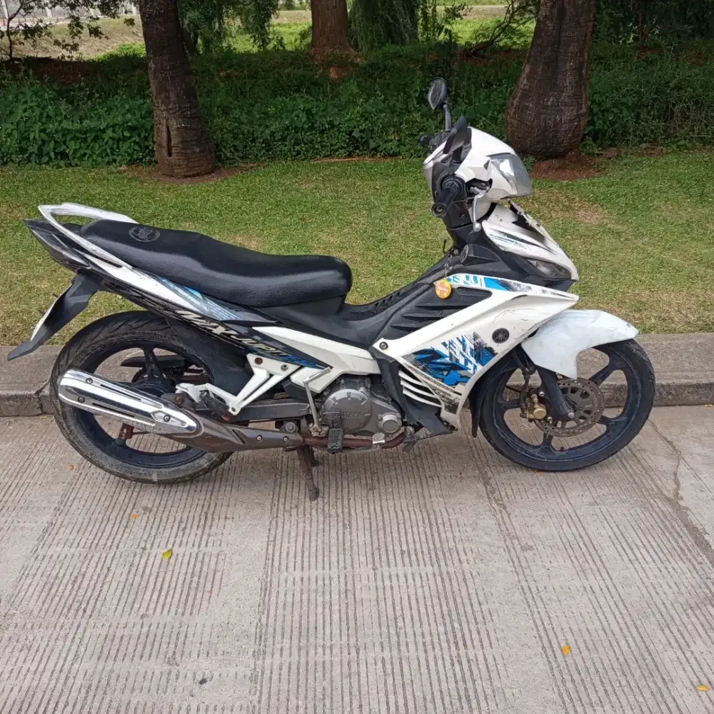 Jupiter MX 135 CC non kopling 2014 plat 2029 PJK pnjng mesin halus