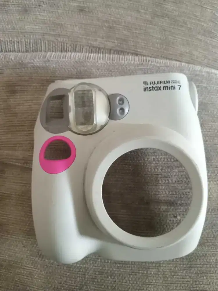 Cover depan kamera untuk polaroid Fuji instax mini 7s pink