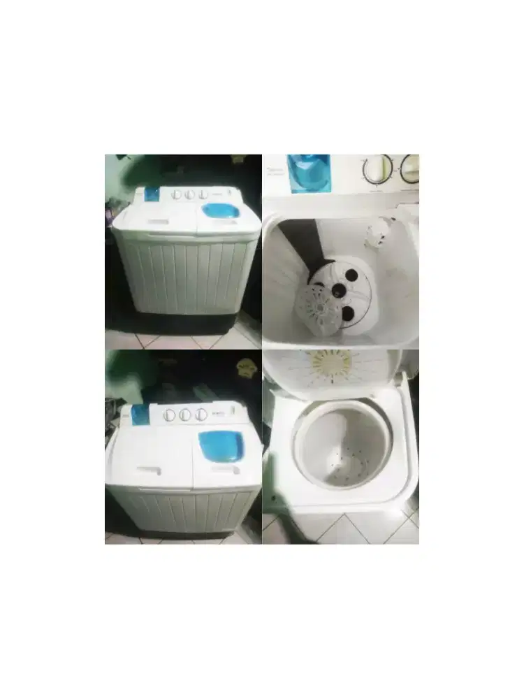 Mesin cuci 2 tabung Denpo