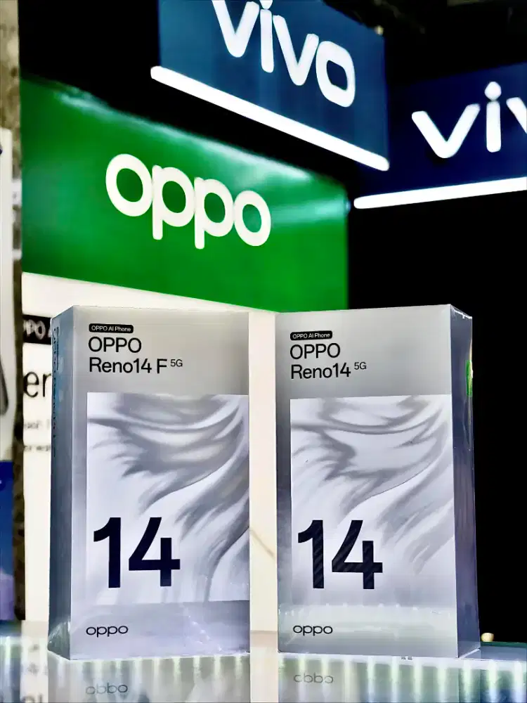 Oppo Reno 14F 5G 24/256 Termurah New Segel Garansi Resmi Oppo Free COD